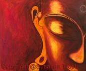 Buddha-rot-gold-50x60